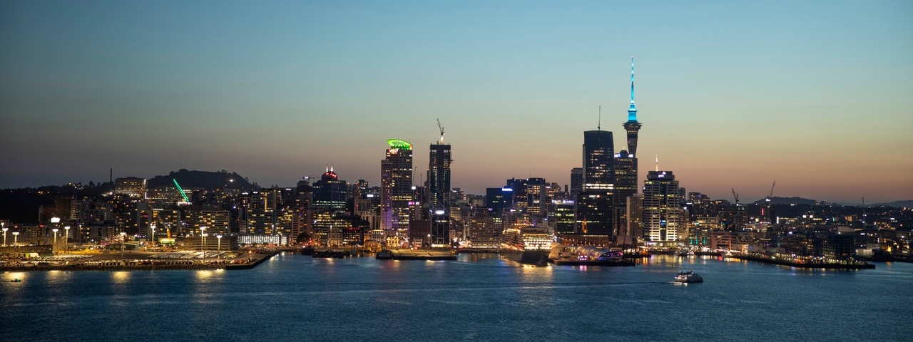 Auckland Skyline - 1280x480