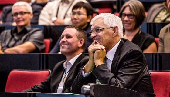 Convention delegates, University of Auckland, Central Auckland CREDIT: Todd Eyre